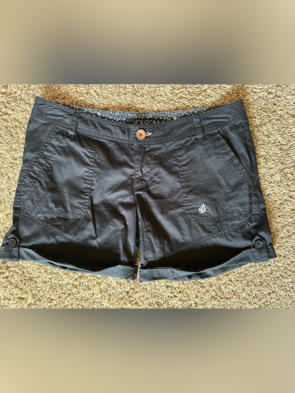 Volcom Black Shorts